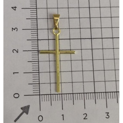 PIN CRUZ 3MM PALITO LISA