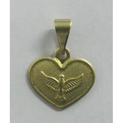 PING LATÃO MINI CORAÇÃO ESP SANTO CAP