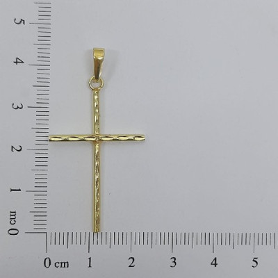 PIN CRUZ DIAMANTADA MEDIA 4,5CM