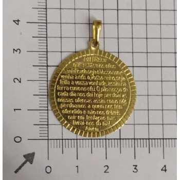 PING LATÃO REDONDO PAI NOSSO