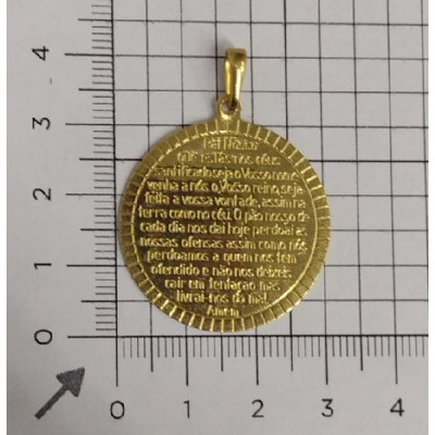 PING LATÃO REDONDO PAI NOSSO