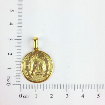 PIN CAVALO COM FERRADURA CAM