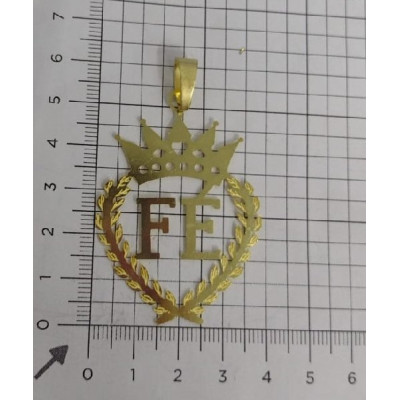 PIN FOTOCORROSÃO COROA FÉ CAG