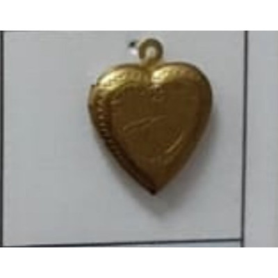 PIN RELICÁRIO CORAÇÃO COM BORDA