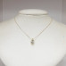 COLAR VENEZANA NAVETE ZIRCONIA 8MM