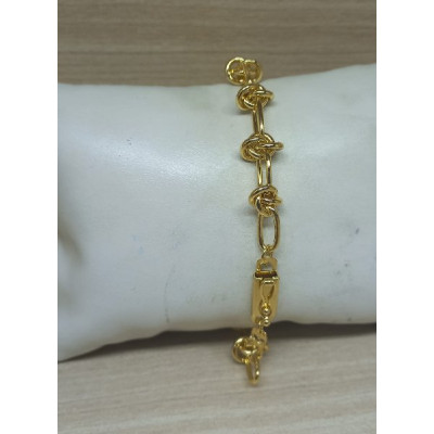 PUL MASCULINO ELO TRANÇADO 21CM