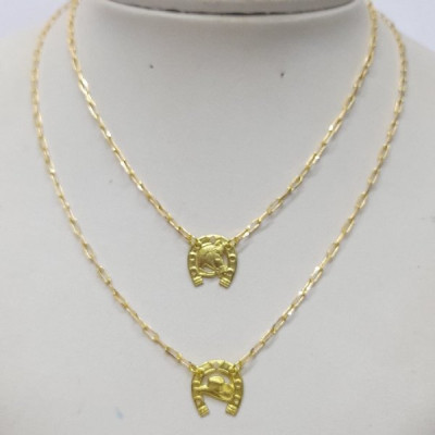 ESC FERRADURA CAVALO/CHAPÉU CORRENTE CADEADO