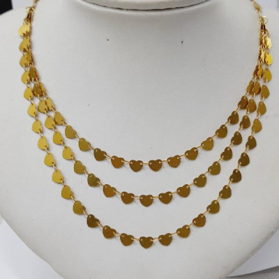 COLAR TRIO CORAÇÃO  45+5