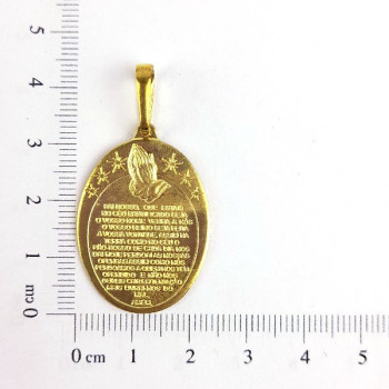 PIN OVAL PAI NOSSO CAM