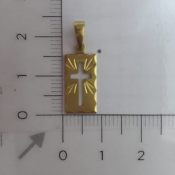 PING RETANGULAR CRUZ VAZADA CAM