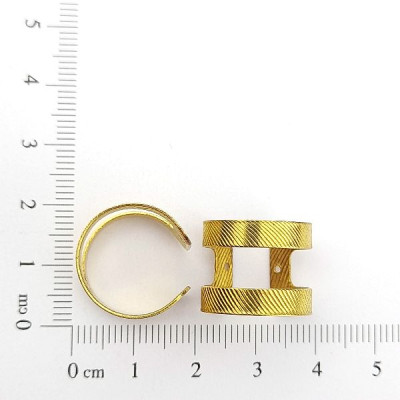 ANEL FALANGE REGULAVEL VAZADO COM RISCOS