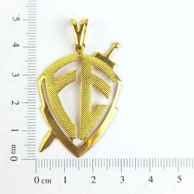 PIN ESCUDO FÉ VZD TXT CAG