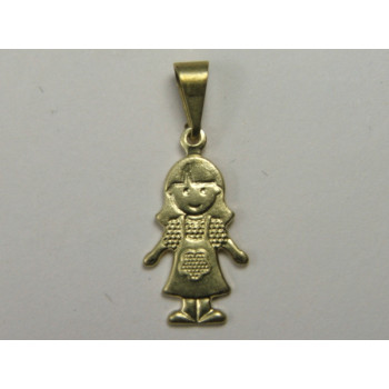 PIN LATÃO BRUTO FAMILIA FILHA CAM