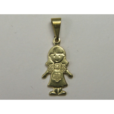 PIN LATÃO BRUTO FAMILIA FILHA CAM