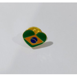 PING BOTON BRASIL CORAÇÃO P