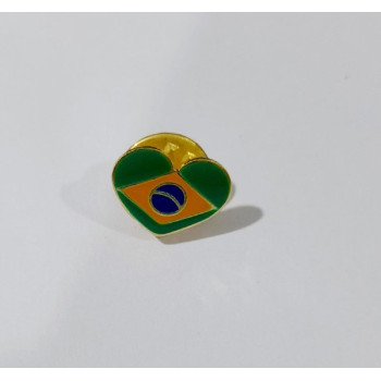 PING BOTON BRASIL CORAÇÃO P