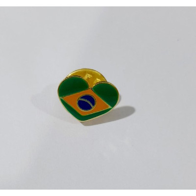PING BOTON BRASIL CORAÇÃO P