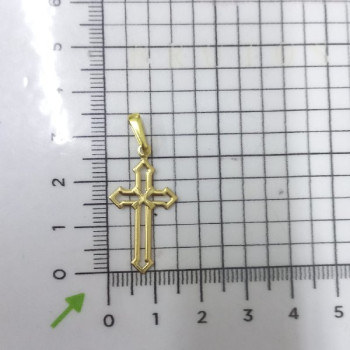 PIN CRUZ VAZADA 25MM CAM