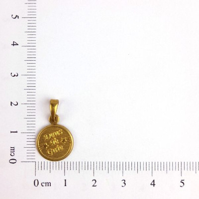 PIN REDONDO DEUS TE GUIE CAP