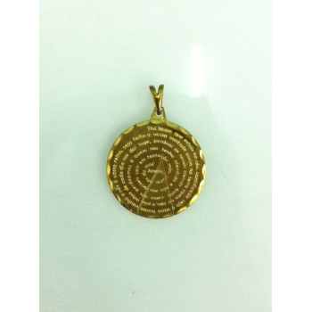 PING LATÃO PAI NOSSO VÓRTICE 23,5 DIÂMETRO