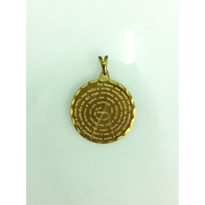 PING LATÃO PAI NOSSO VÓRTICE 23,5 DIÂMETRO