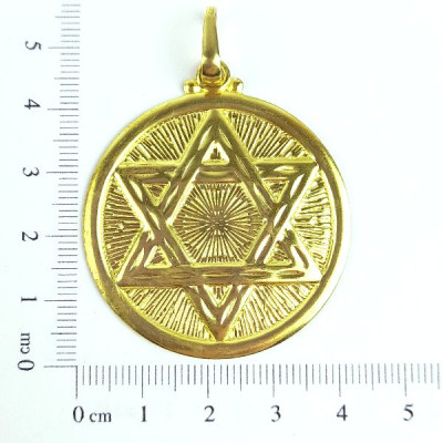 PIN MEDALHA ESTRELA DE DAVI CAG