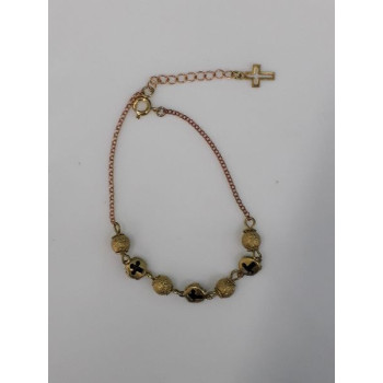 PUL. CHATÃO CRUZ C/ ZIRCONIA E BOLAS DIAMANTADAS